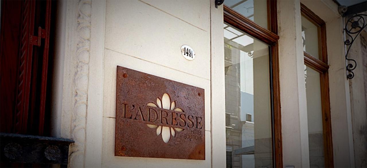 L'Adresse Hotel Boutique Buenos Aires Exteriér fotografie
